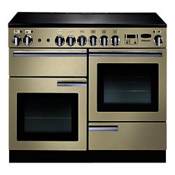 Rangemaster Professional + 110 Electric Range Cooker Cream